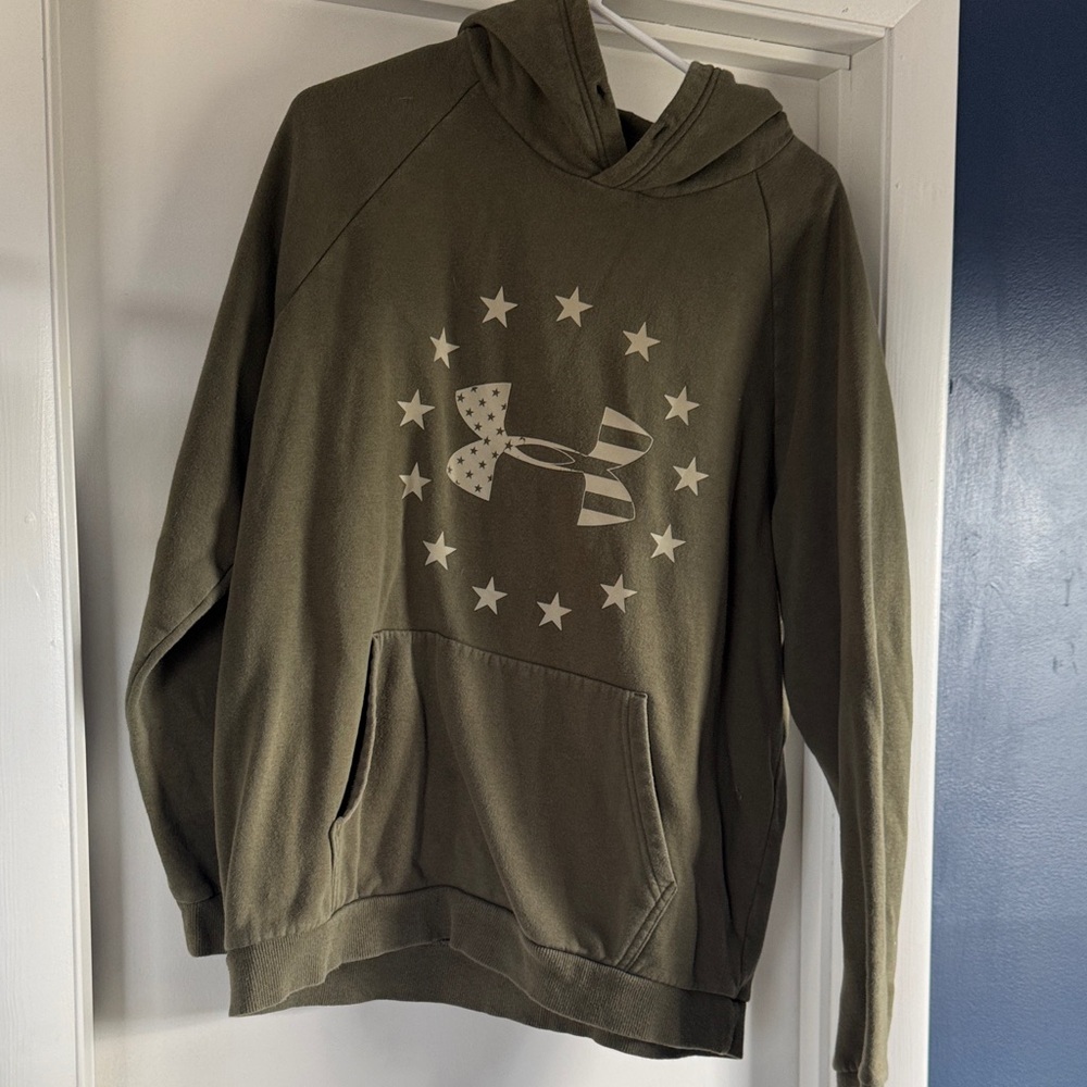 Under Armour Dark Green Men's Hoodie XL